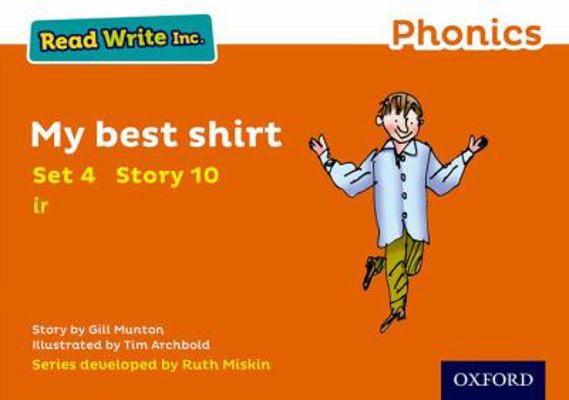 Read Write Inc. Phonics: My Best Shirt (Orange ... 0198371977 Book Cover