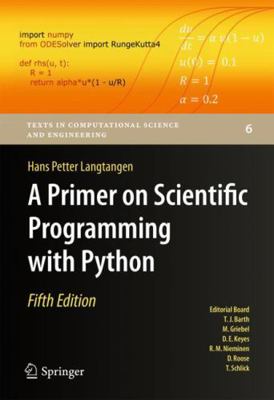 A Primer on Scientific Programming with Python 3662498863 Book Cover