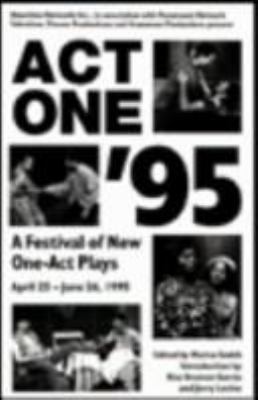 ACT One Festival The Complete One-Act Plays: '95 1880399970 Book Cover