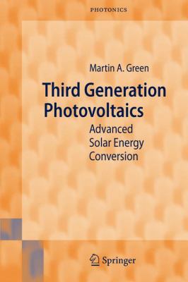 Third Generation Photovoltaics 354081244X Book Cover