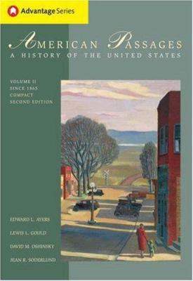 Thomson Advantage Books: American Passages: A H... 049500362X Book Cover