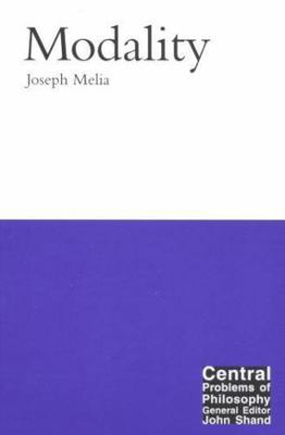 Modality 0773524819 Book Cover
