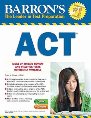Barron's ACT 1438003471 Book Cover