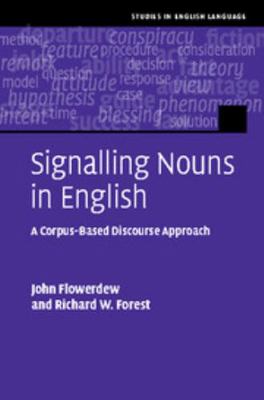 Signalling Nouns in Academic English 1107022118 Book Cover