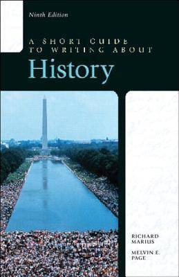 Short Guide to Writing About History, A with My... 0133795527 Book Cover