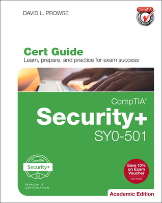 Comptia Security+ Sy0-501 Cert Guide, Academic ... 0789759128 Book Cover