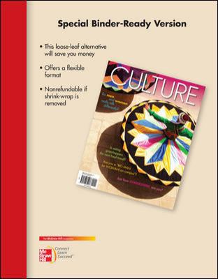 Looseleaf for Culture 0077828100 Book Cover