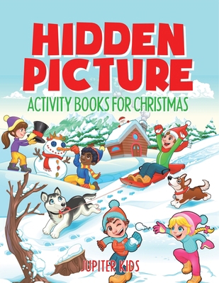 Hidden Picture Activity Books for Christmas B0DQ375TC3 Book Cover