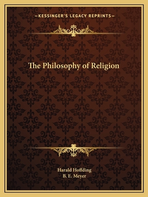 The Philosophy of Religion 1162610085 Book Cover