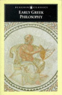 Early Greek Philosophy 0140444610 Book Cover