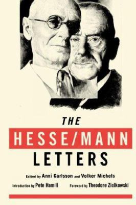 The Hesse-Mann /Letters 0974261556 Book Cover