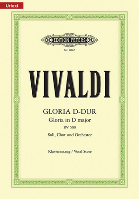 Gloria in D RV 589 (Vocal Score) B0000BVBK6 Book Cover