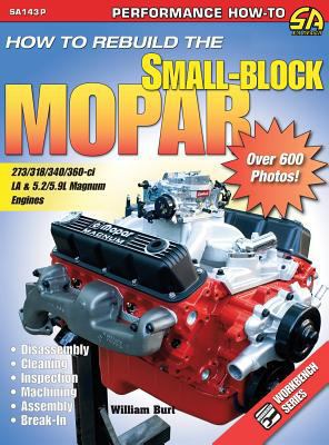 How to Rebuild the Small-Block Mopar 1613251521 Book Cover