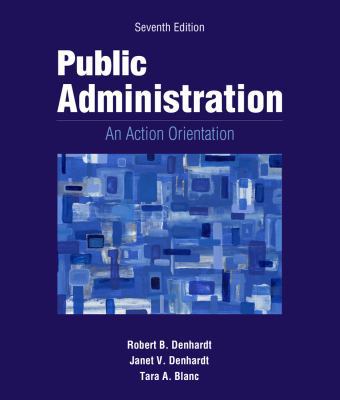 Public Administration: An Action Orientation 1133939201 Book Cover