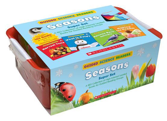 Guided Science Readers Super Set: Seasons: A Bi... 0545561507 Book Cover