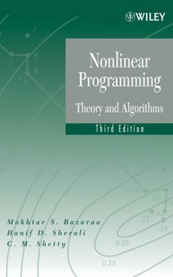 Nonlinear Programming: Theory and Algorithms B0095GS5XY Book Cover