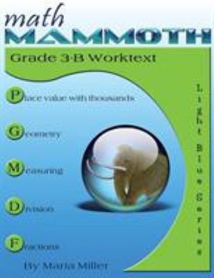 Math Mammoth Grade 3-B Worktext 1942715099 Book Cover