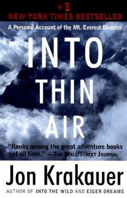 Into Thin Air: A Personal Account of the Mount ... B00152E9RM Book Cover