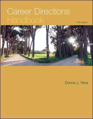 Student Handbook for Career Directions 0077363086 Book Cover