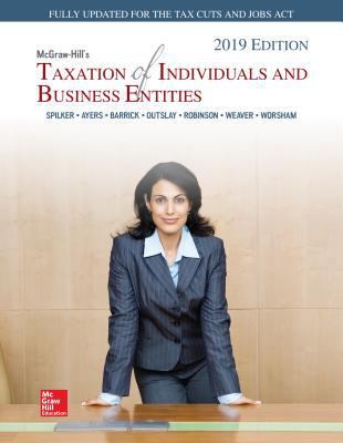 Loose Leaf for McGraw-Hill's Taxation of Indivi... 1260189724 Book Cover