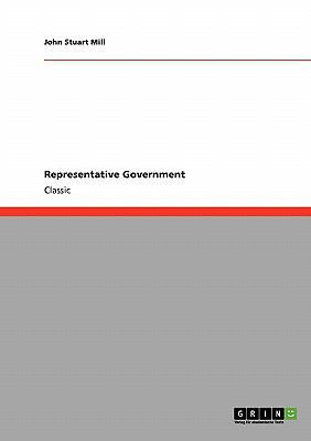 Representative Government 3640235150 Book Cover
