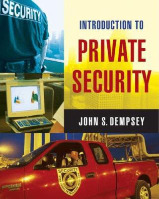 Introduction to Private Security 0534558739 Book Cover