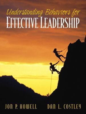 Understanding Behaviors for Effective Leadership 0130284033 Book Cover