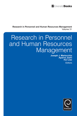 Research in Personnel and Human Resources Manag... 1781901724 Book Cover