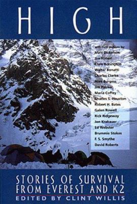 High: Stories of Survival from Everest and K2 1885408358 Book Cover