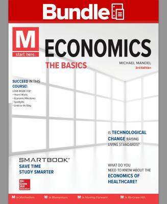 Gen Combo M: Economics: The Basics; Connect Acc... 1260044262 Book Cover