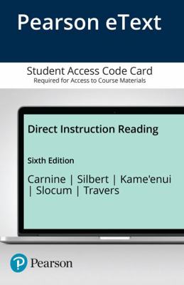Direct Instruction Reading -- Enhanced Pearson ... 013424592X Book Cover