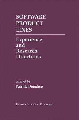 Software Product Lines: Experience and Research... 1461369495 Book Cover