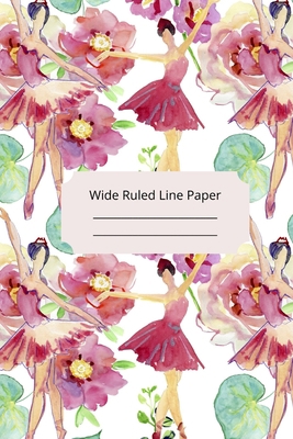 Dancing Art and Silhouettes Theme Wide Ruled Li... 1652967478 Book Cover