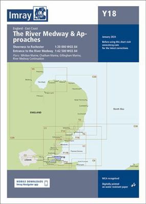Imray Chart Y18. 1786795620 Book Cover