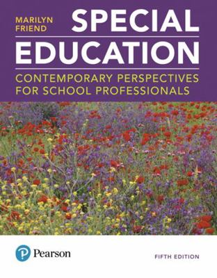 Special Education: Contemporary Perspectives fo... 0134995708 Book Cover