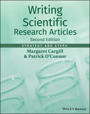 Writing Scientific Research Articles 1118570707 Book Cover