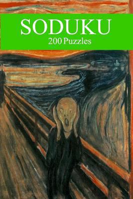 Soduku: 200 puzzles-Volume 4 1539383032 Book Cover