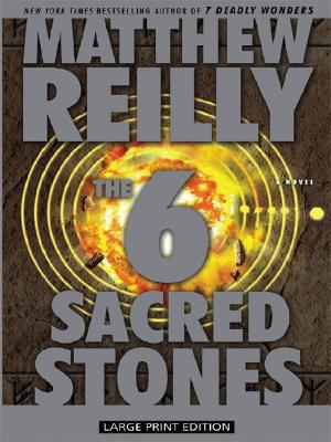 The 6 Sacred Stones (Thorndike Press Large Prin... [Large Print] 1410403580 Book Cover