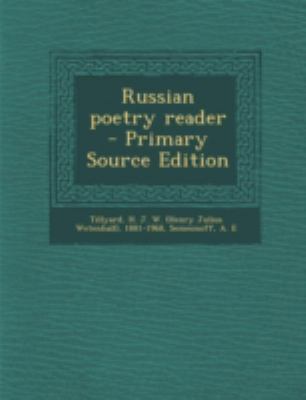 Russian Poetry Reader [Russian] 1293462934 Book Cover