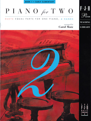 Piano for Two, Book 1 1569390436 Book Cover