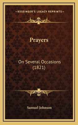 Prayers: On Several Occasions (1821) 1169034748 Book Cover