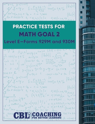 Practice Tests for CASAS Math GOAL 2 Level E, F... B0DQQQXWCH Book Cover