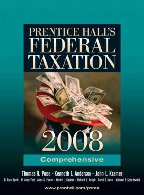 Prentice Hall's Federal Taxation: 2008 Comprehe... 0132416492 Book Cover