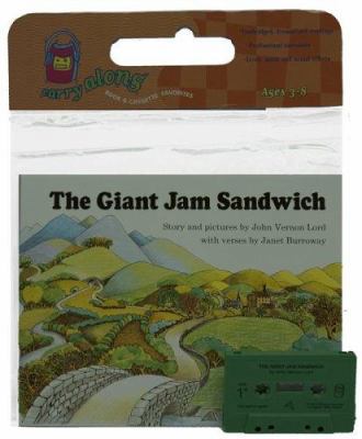 The Giant Jam Sandwich Book & Cassette [With Book] 0395539668 Book Cover