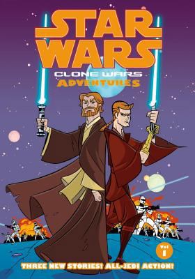 Star Wars: Clone Wars Adventures Volume 1 1593072430 Book Cover