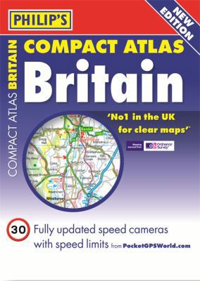 Philip's Compact Britain Road Atlas: Flexi A5 (... 1849072698 Book Cover
