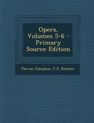 Opera, Volumes 5-6 - Primary Source Edition [Latin] 1295686724 Book Cover