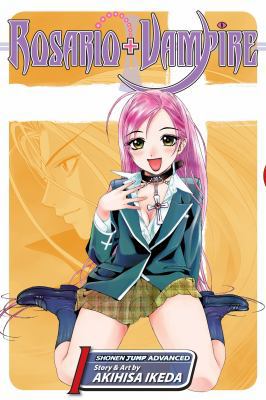 Rosario+vampire, Vol. 1: Lesson One: Vampires 1421519038 Book Cover