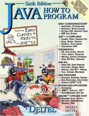 Java: How to Program [With CDROM] 0131541595 Book Cover
