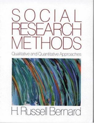 Social Research Methods: Qualitative and Quanti... 076191403X Book Cover
